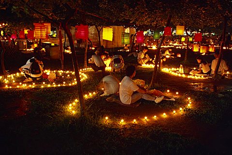 Mid-Autumn Lantern festival, Hong Kong, China, Asia