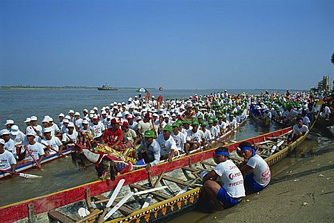 Water Festival, Phnom Penh, Cambodia, Indochina, Southeast Asia, Asia