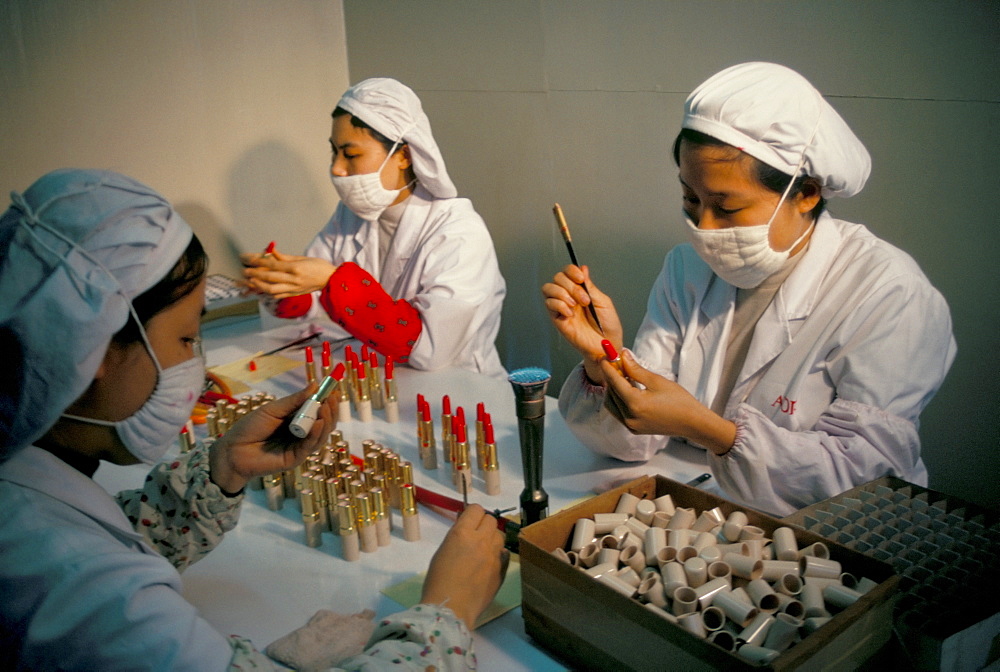 Cosmetics factory, Guanzhou, Guangdong province, China, Asia