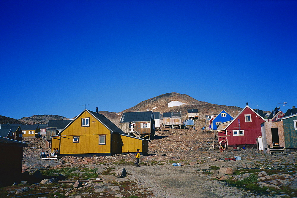 Ittoqqortoormiit, East Greenland, Greenland, Polar Regions