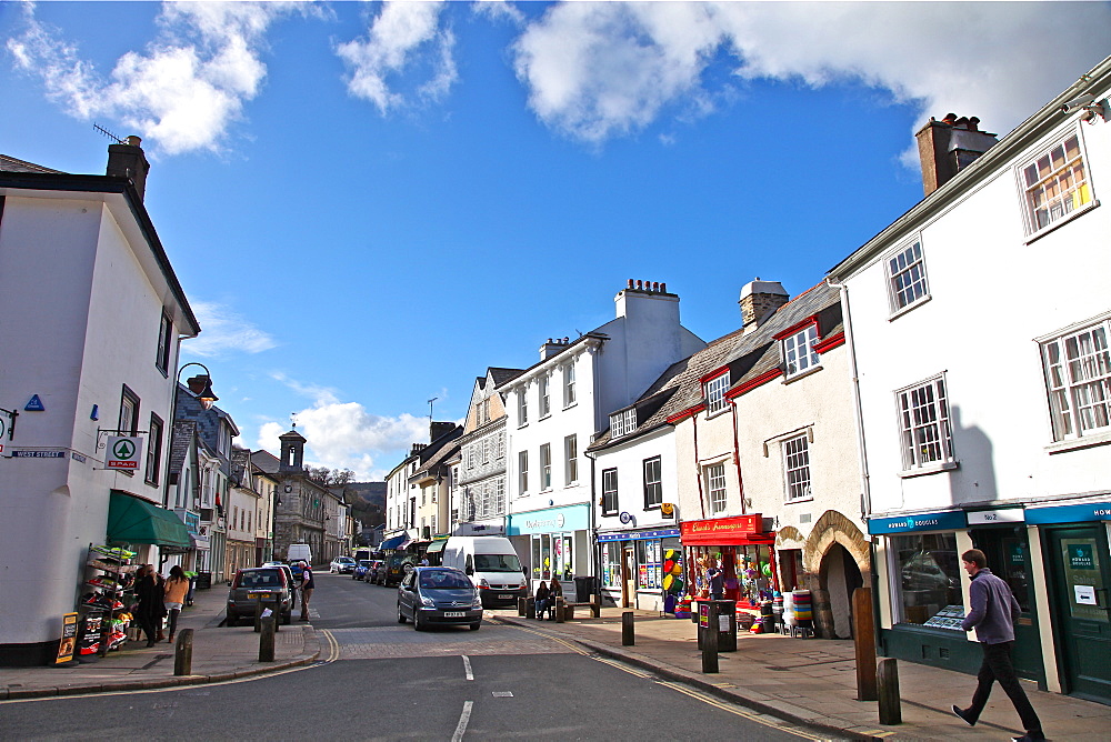 Ashburton, small market town on southern slopes of Dartmoor, Devon, England, United Kingdom, Europe