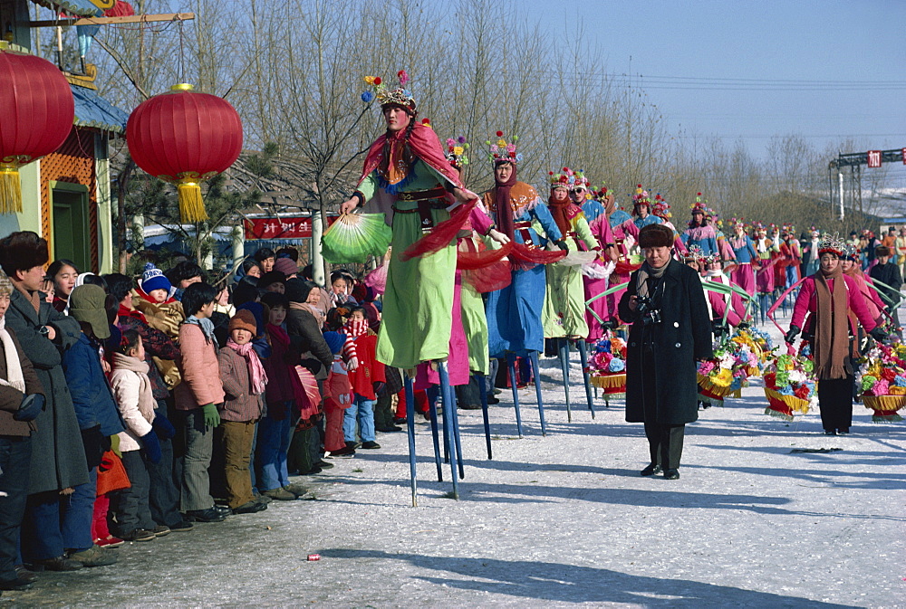 New Year celebration, North China, China, Asia