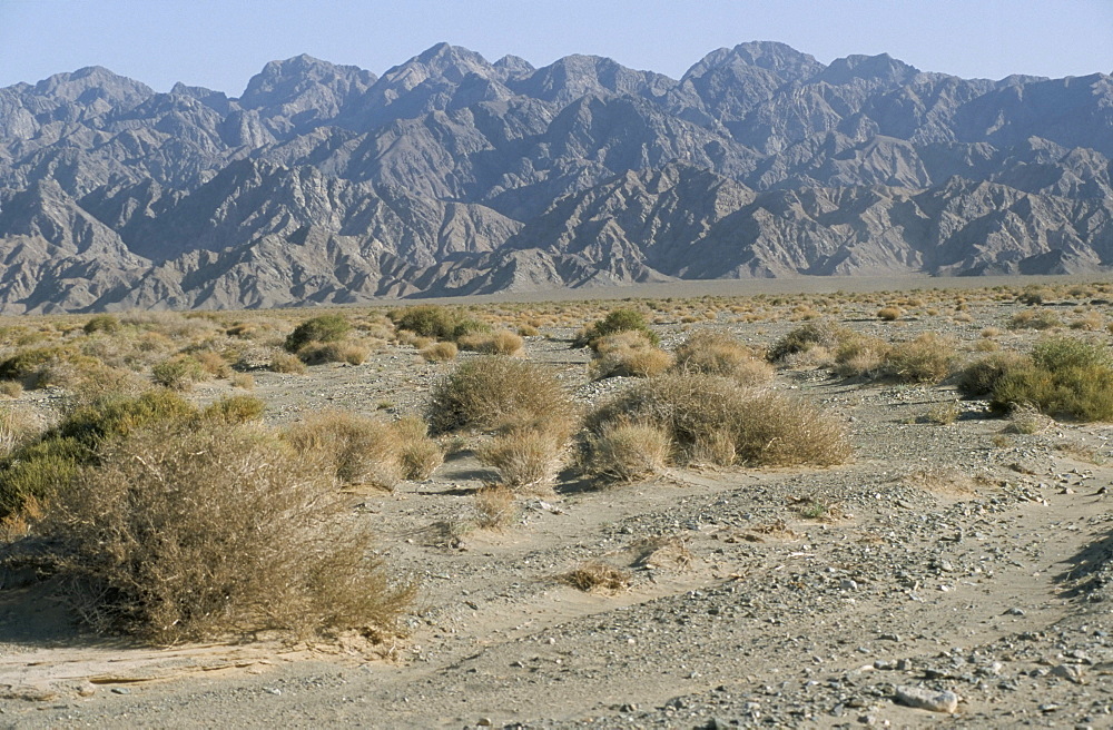 Southeast area of the Taklamakan desert, Xinjiang, China, Asia