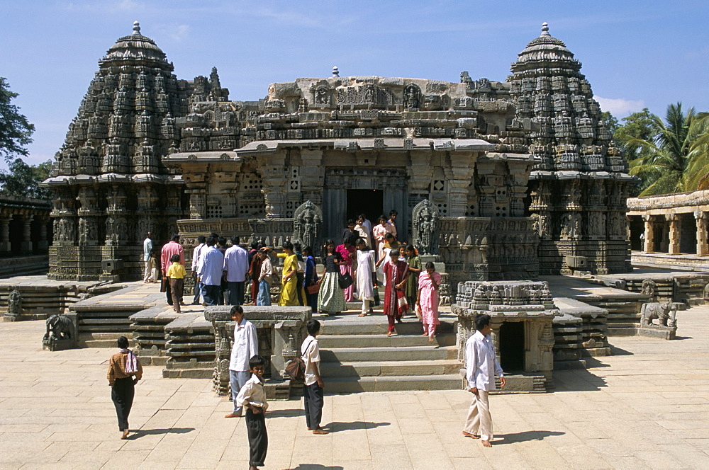 The 12th century Keshava temple, Mysore, Karnataka, India, Asia