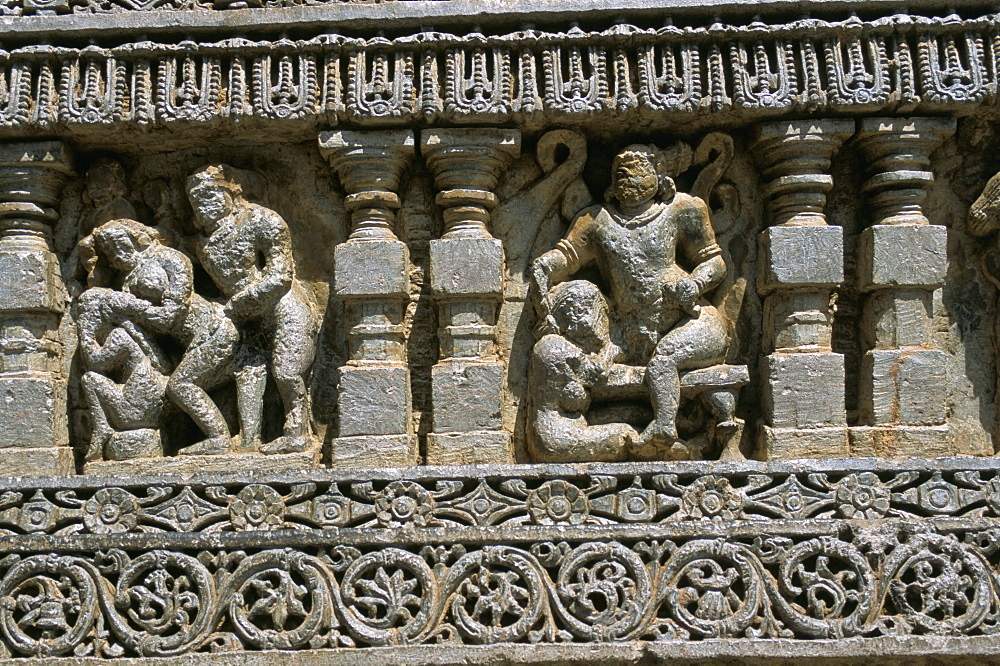 The 12th century Keshava temple, Mysore, Karnataka, India, Asia