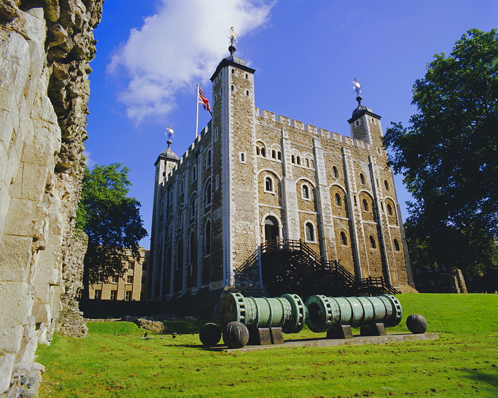 The White Tower, Tower of London, London, England, UK