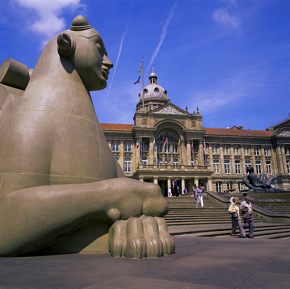 Victoria Square and Council House, Birmingham, West Midlands, England, United Kingdom, Europe