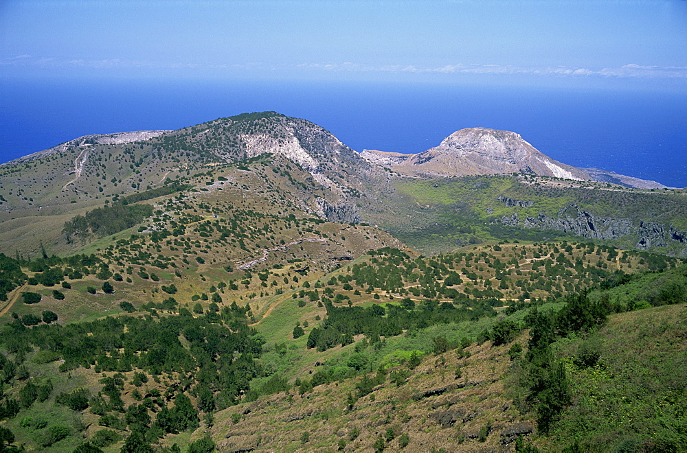 View from Green Mountain, Ascension Island, Mid Atlantic