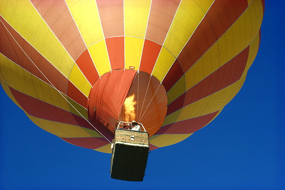 Hot air balloon, Kenya, East Africa, Africa