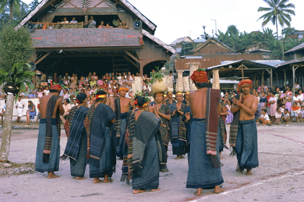 Toba Batak ceremony, Sumatra, Indonesia, Southeast Asia, Asia