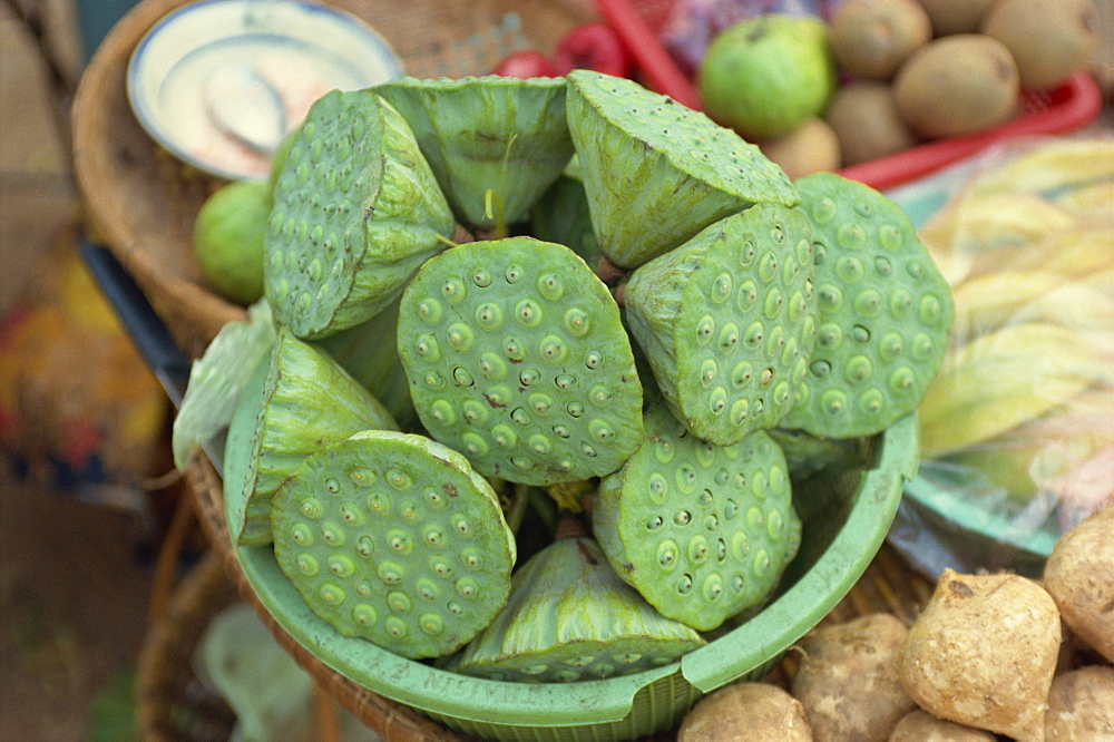 Lotus for sale, Cambodia, Indochina, Southeast Asia, Asia