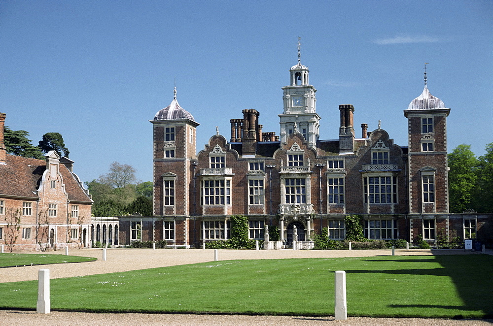 Blickling Hall, National Trust property dating from the early 17th century, Blickling, Norfolk, England, United Kingdom, Europe