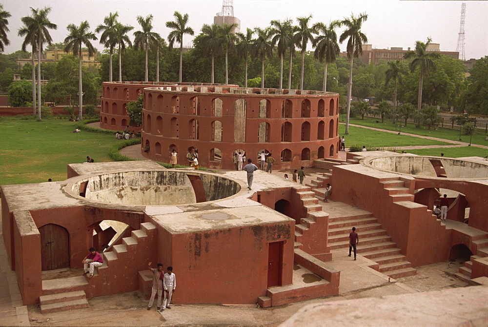 Jai Singh's Observatory (Jantar Mantar), Delhi, India, Asia