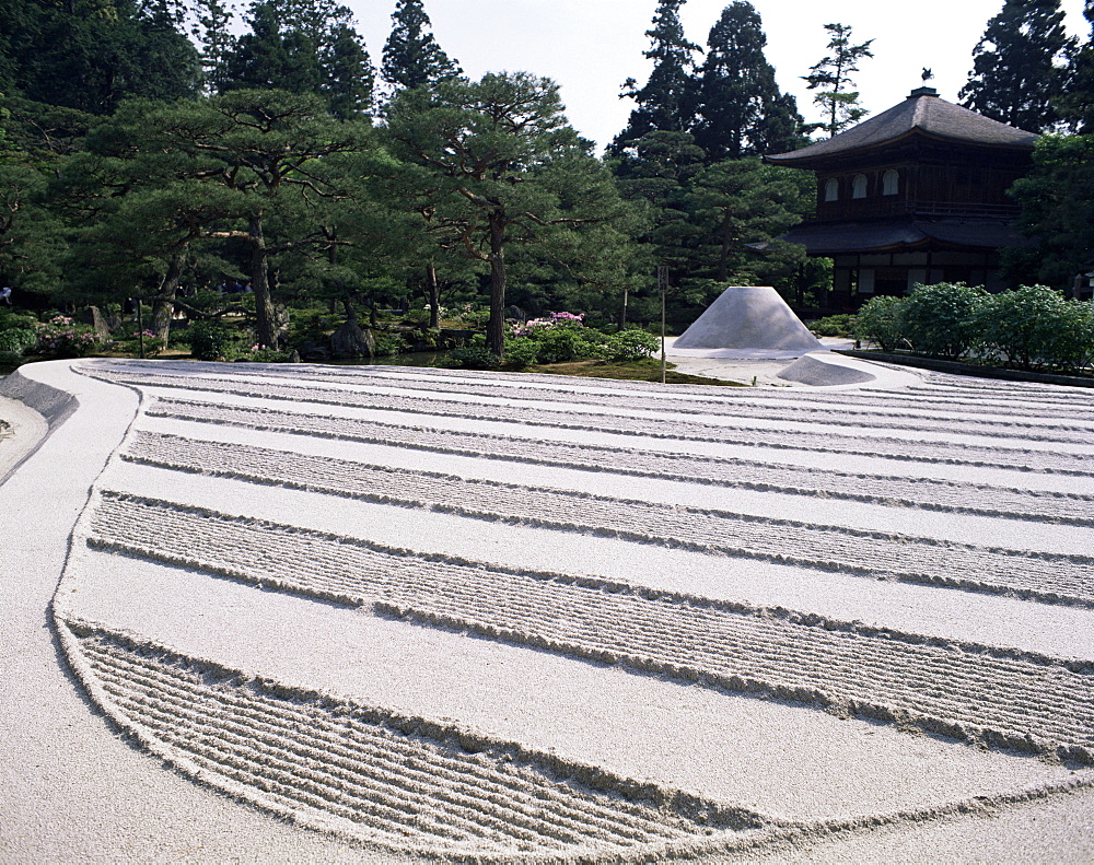 Kyoto Zen stone gardens, Japan, Asia