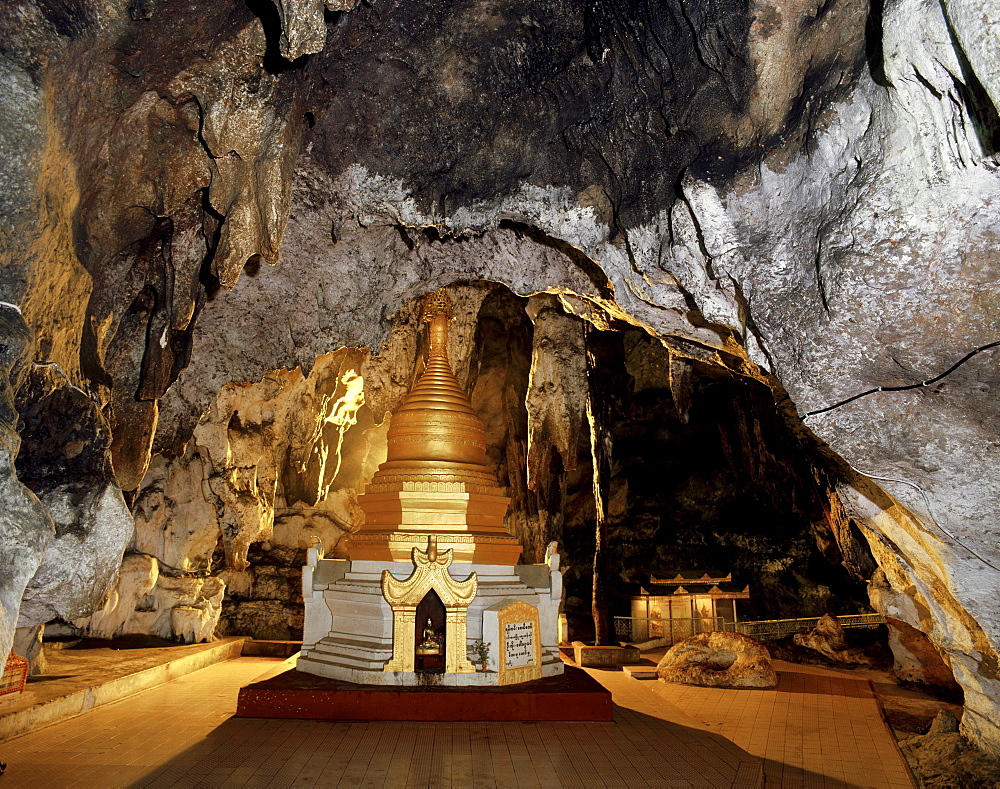 Pindaya cave in Shan State, Myanmar (Burma), Asia