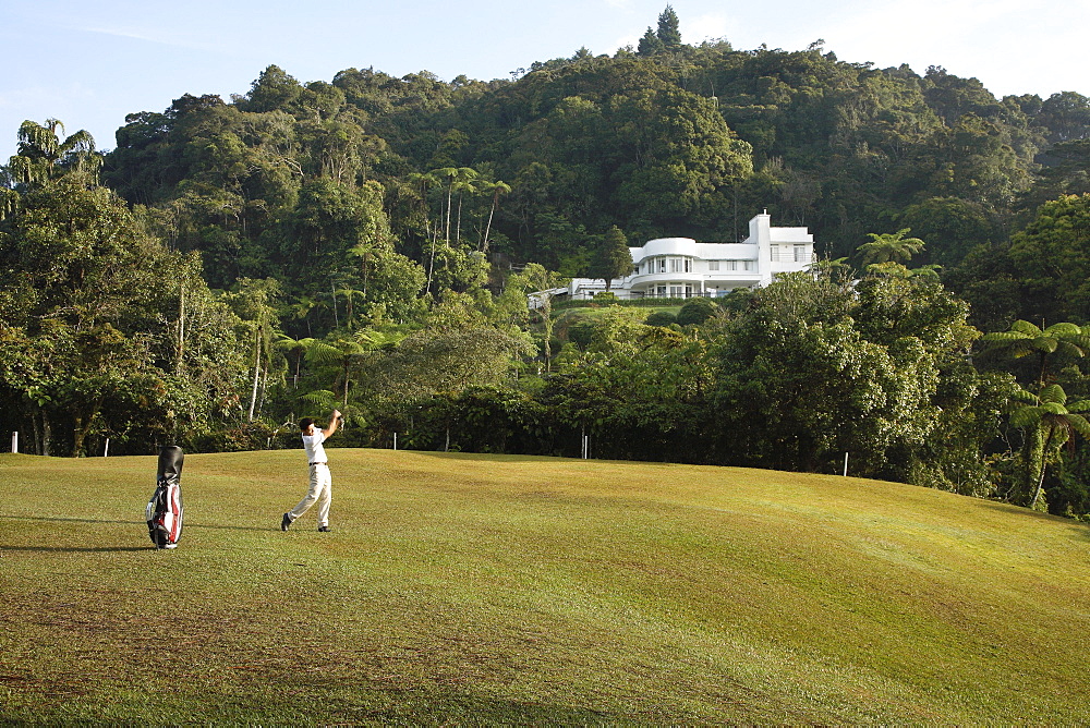 Golf course, Cameron Highlands, Malaysia, Southeast Asia, Asia