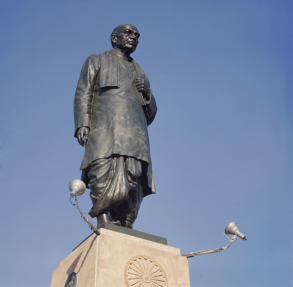 Monument to Vallabhbhai Patel, a political and social leader who played a major role in India's struggle for independence, New Delhi, India, Asia