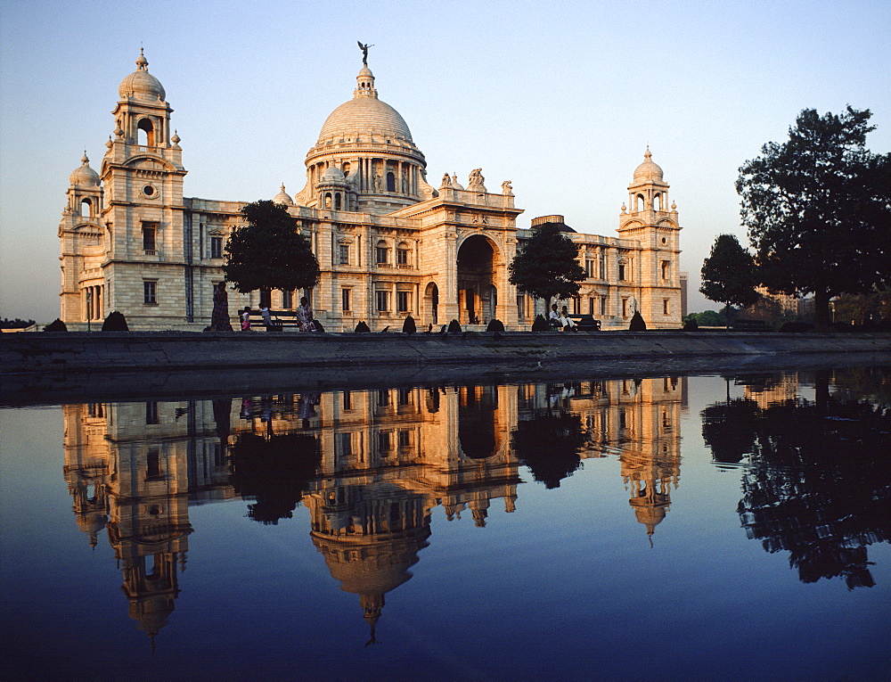 Victoria Memorial in Kolkata (Calcutta), West Bengal, India, Asia