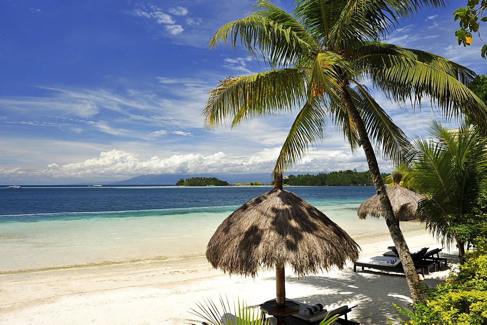 Beach, Pearl Farm Resort on Samar Island in Davao, Mindanao, Philippines, Southeast Asia, Asia