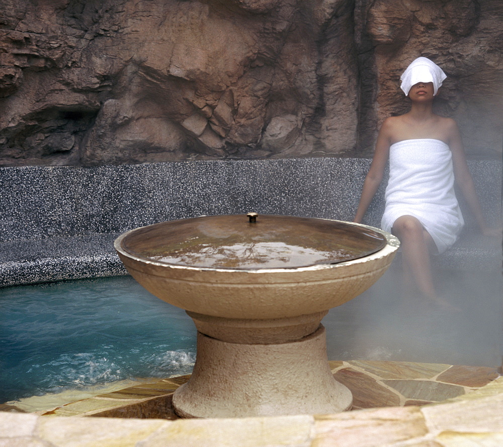 Galaxy Steam Bath at Spa Botanica at the Sentosa Resort and Spa, Singapore, Southeast Asia, Asia