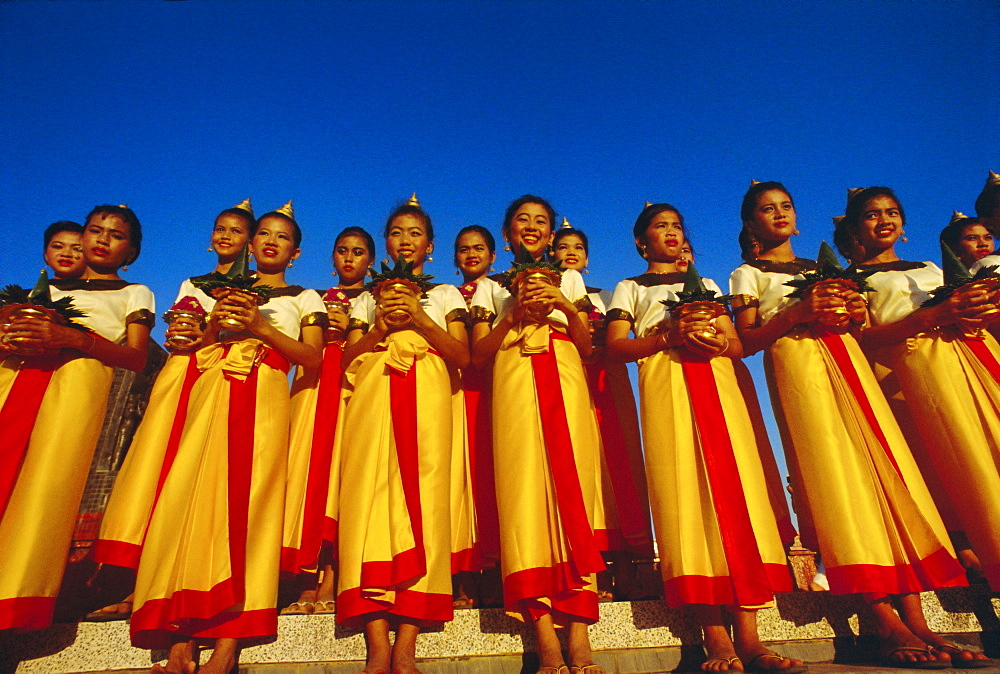 Loy Kratong festival, Sukhothai, Thailand, Asia