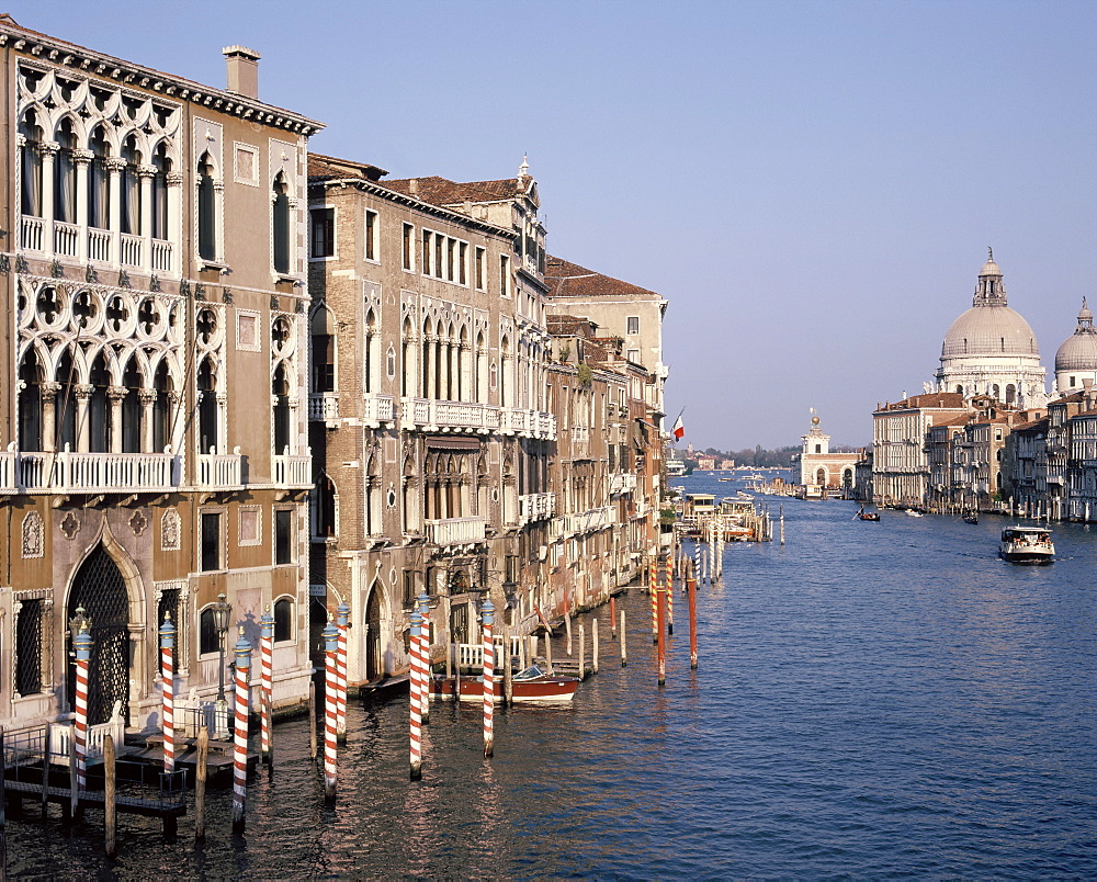 Grand Canal, Venice, UNESCO World Heritage Site, Veneto, Italy, Europe