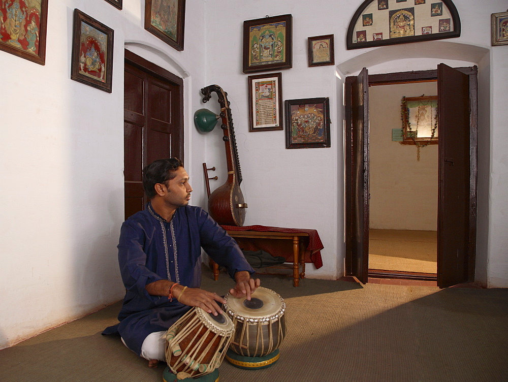 Indian musician, Mysore, India, Asia