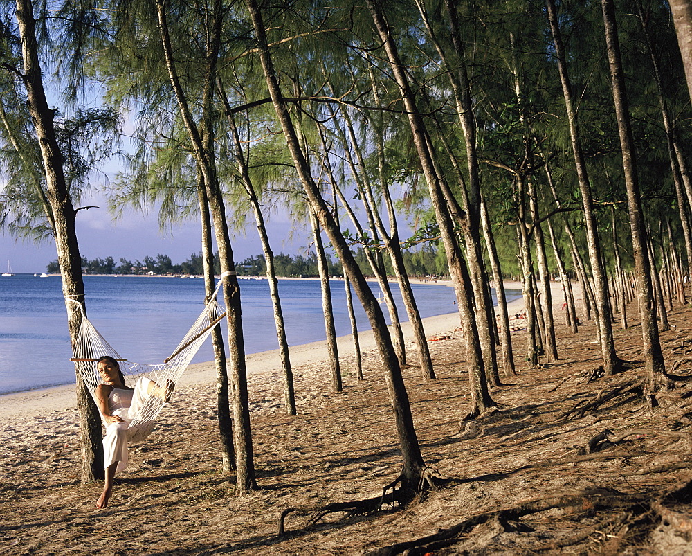 Beach near La Pointe Aux Canonniers in Mauritius, Indian Ocean, Africa