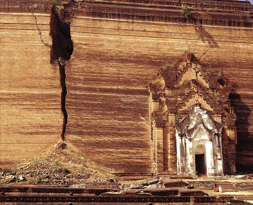 The Mingun Pagoda, Myanmar (Burma), Asia