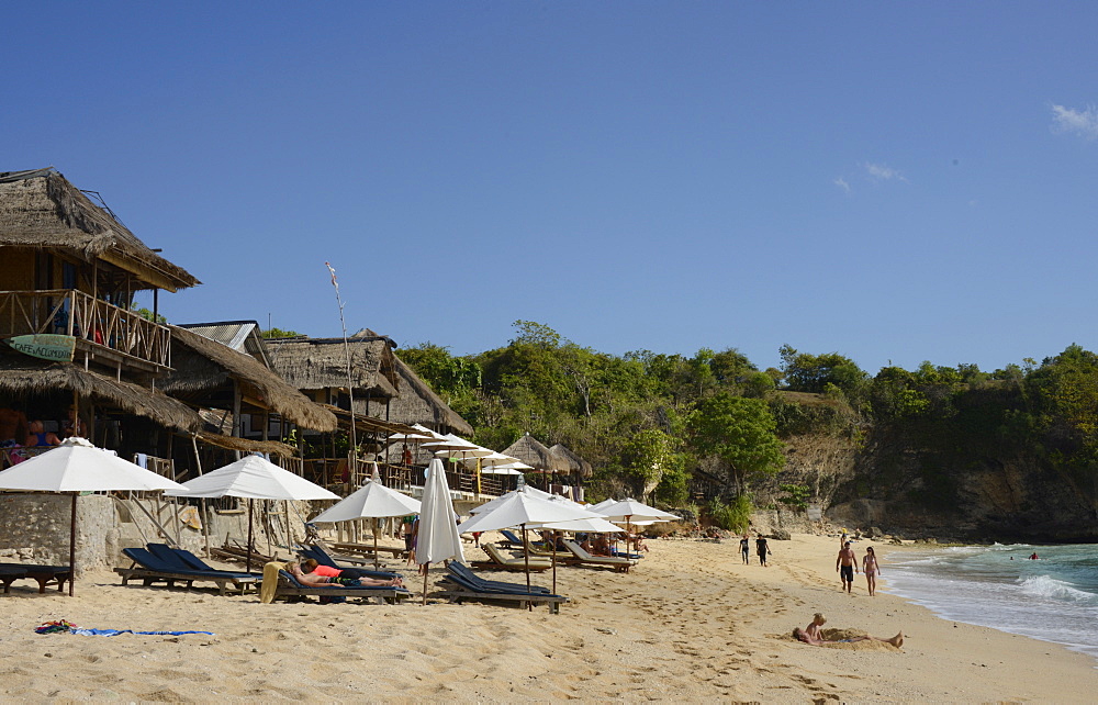 Balangan Beach and surfing hub, Bukit Peninsula, Bali, Indonesia, Southeast Asia, Asia