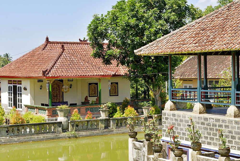 Karangasem Palace in Amlapura, Bali, Indonesia, Southeast Asia, Asia 