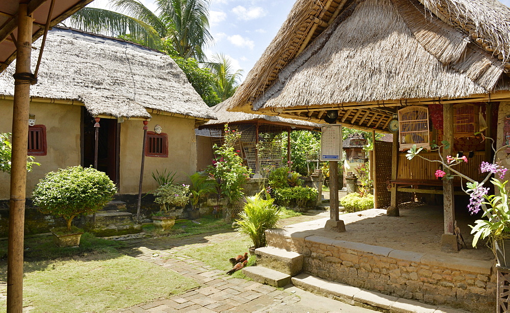 Simple farmer home in Bali, Indonesia, Southeast Asia, Asia