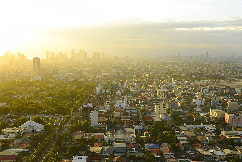 View of Makati, Metromanila, Manila, Philippines, Southeast Asia, Asia 