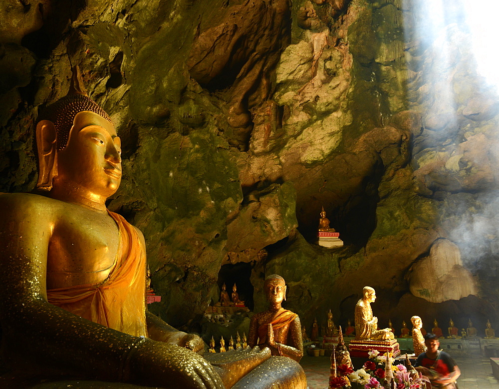 Kao Luang caves, Petchaburi, Thailand, Southeast Asia, Asia