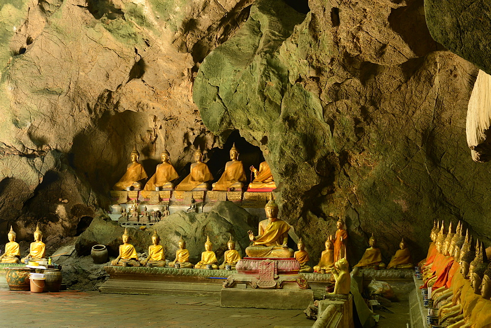 Kao Luang caves, Petchaburi, Thailand, Southeast Asia, Asia