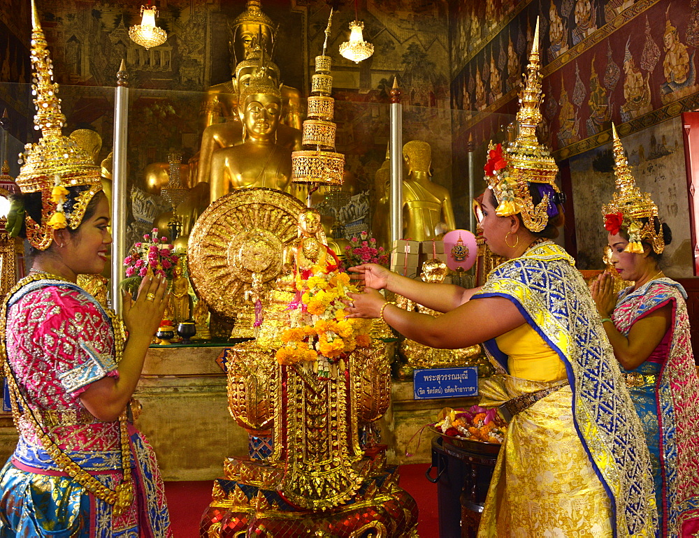 Wat Mahathat, Petchaburi, Thailand, Southeast Asia, Asia