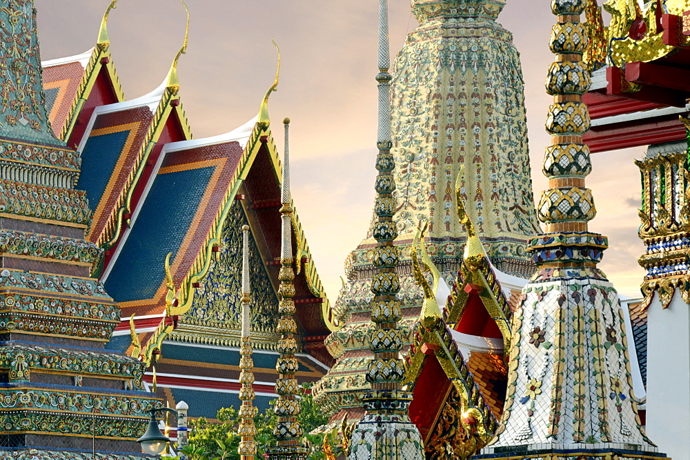 Wat Pho (Wat Phra Chetuphon), Bangkok, Thailand, Southeast Asia, Asia 