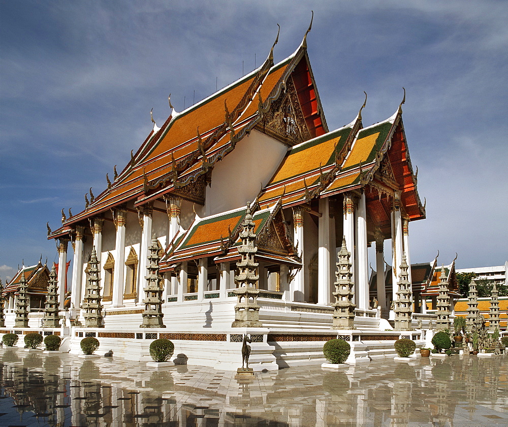 Wat Suthat dating from the first half of the 19th century, Bangkok, Thailand, Southeast Asia, Asia 