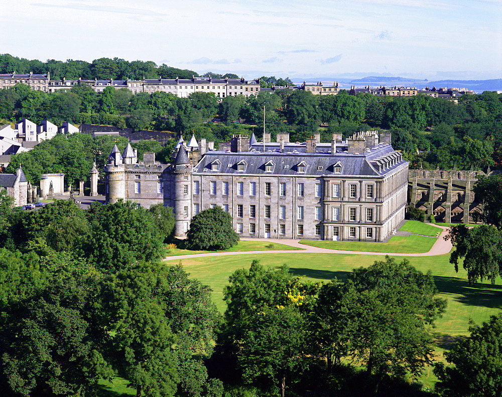 The palace of Holyrood House, Edinburgh, Lothian, Scotland, UK, Europe