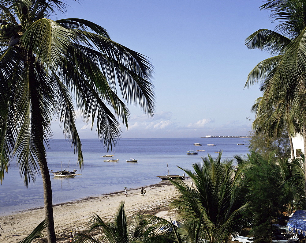 Bamburi Beach, near Mombasa, Kenya, East Africa, Africa