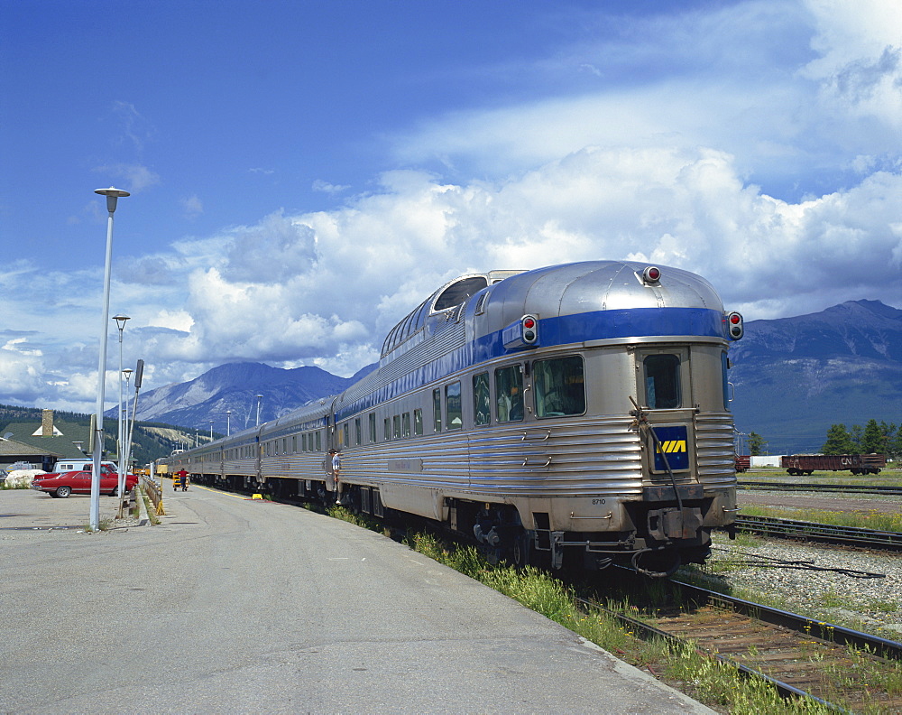 Canadian National Railways, Jasper, Alberta, Canada, North America