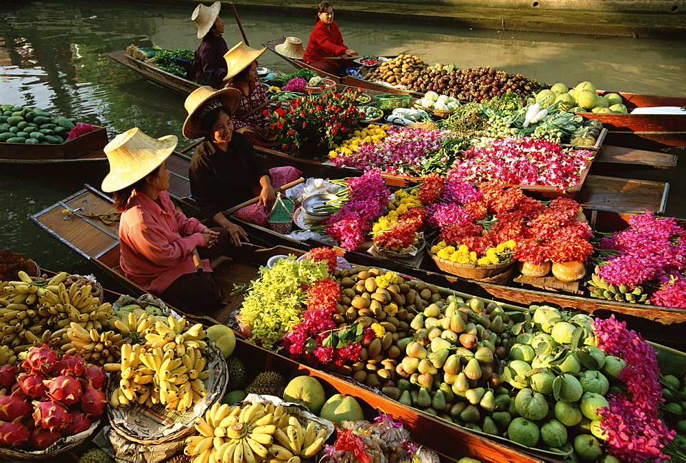 Damnoen Saduak Floating Market, Bangkok, Thailand