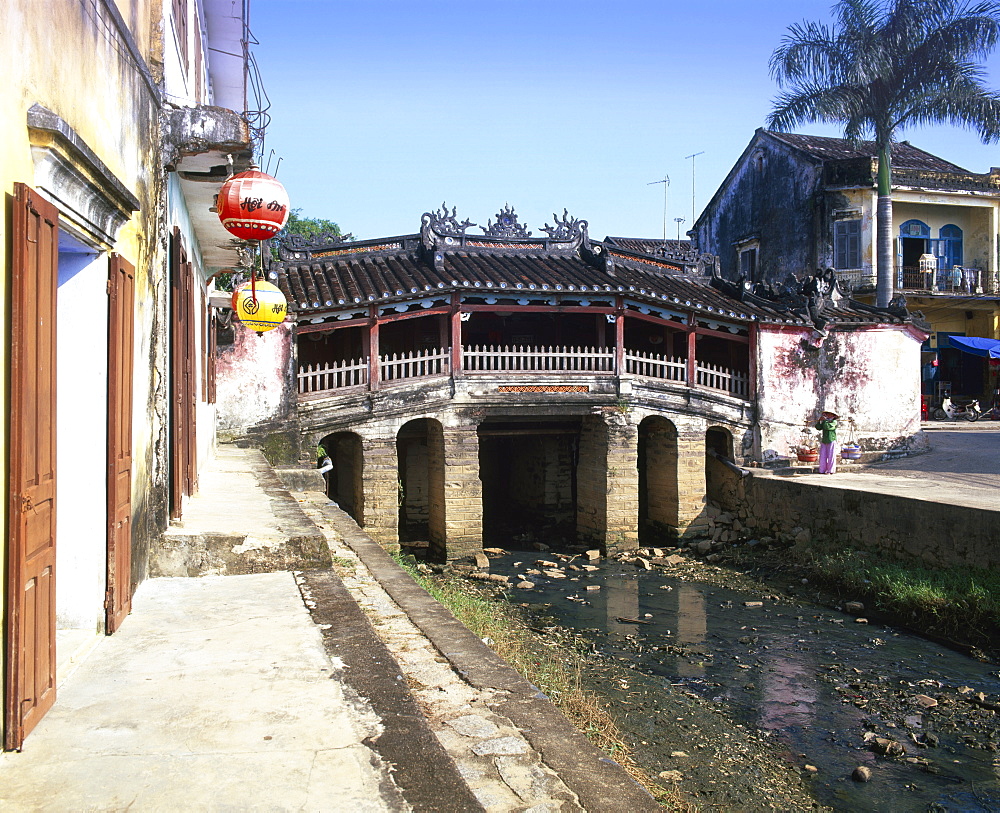 Japanese covered bridge, Hoi An, Central Vietnam, Vietnam, Indochina, Southeast Asia, Asia