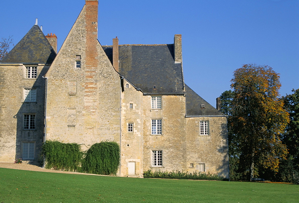 Balzac Museum, 16th century manor, Sache, Centre, France, Europe