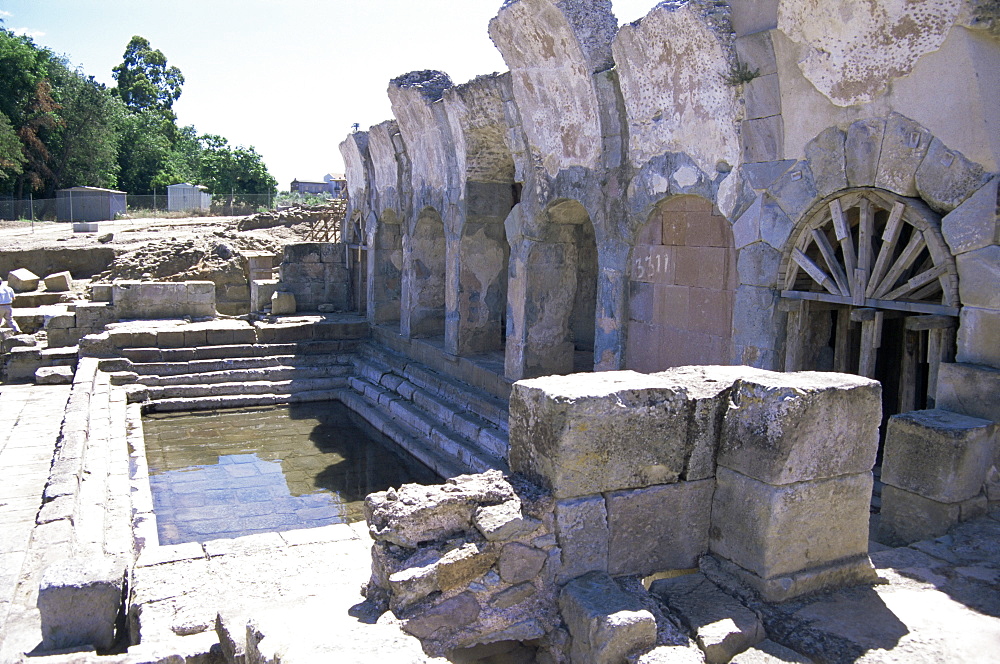 Fordongianus Roman baths, Sardinia, Italy, Europe