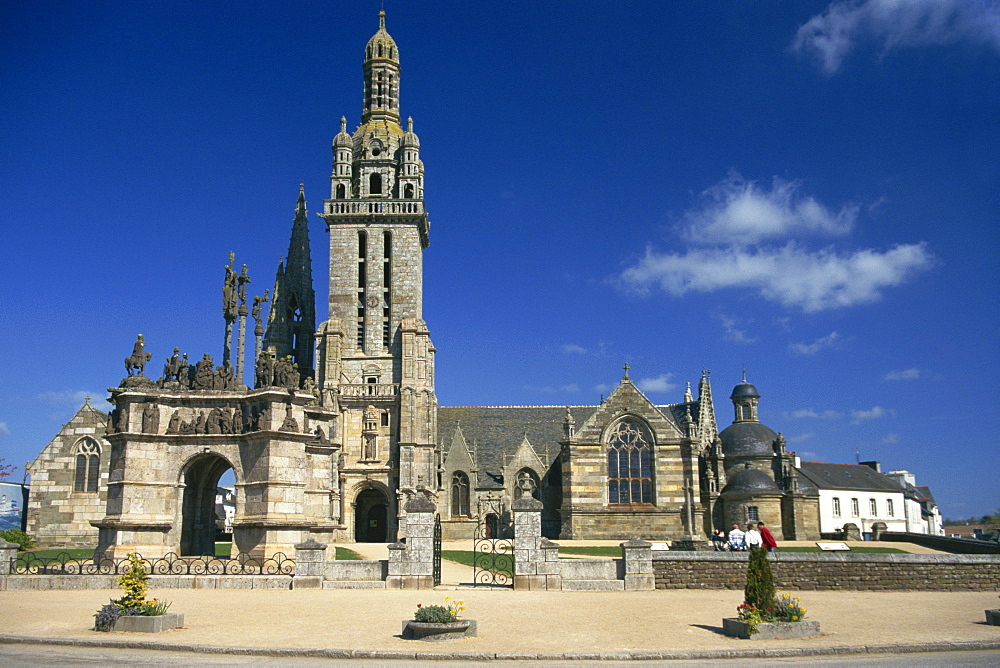 Parish closes, Pleyben, Finistere, Brittany, France, Europe