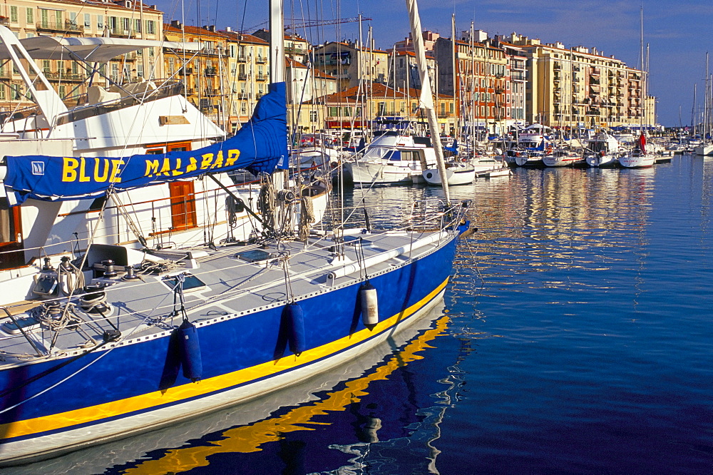 Port, Nice, Alpes Maritimes, Cote d'Azur, French Riviera, Provence, France, Mediterranean, Europe