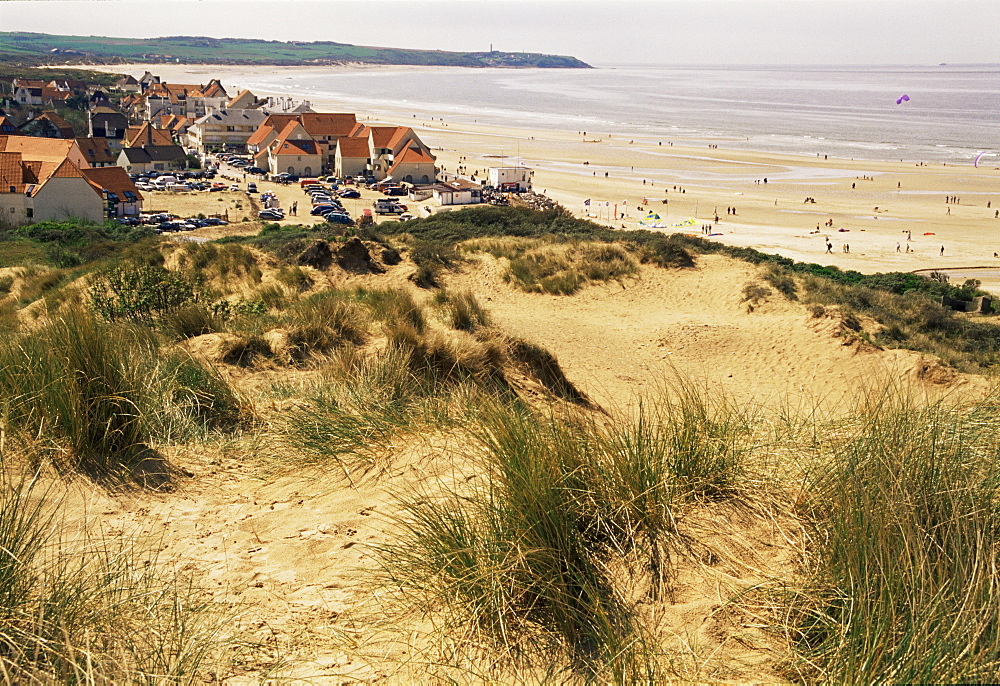 Wissant Plage, between Calais and Boulogne, Pas-de-Calais, France, Europe