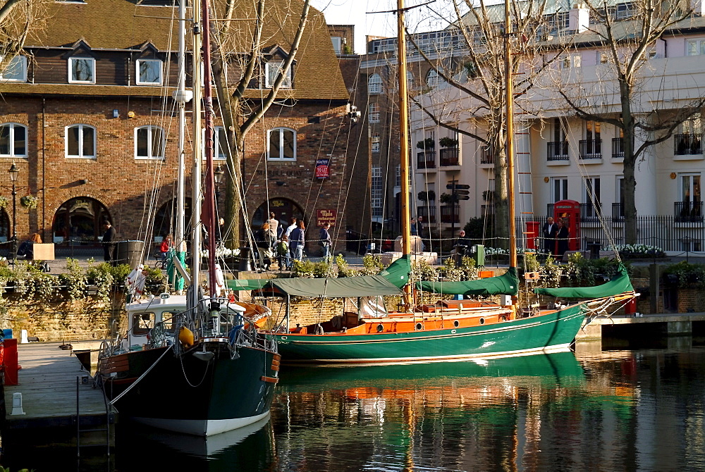 St. Katharine's Dock, London, England, United Kingdom, Europe