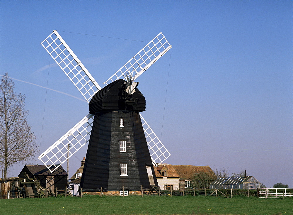 Windmill, Loosley Row, near Princes Risborough, Buckinghamshire, England, United Kingdom, Europe